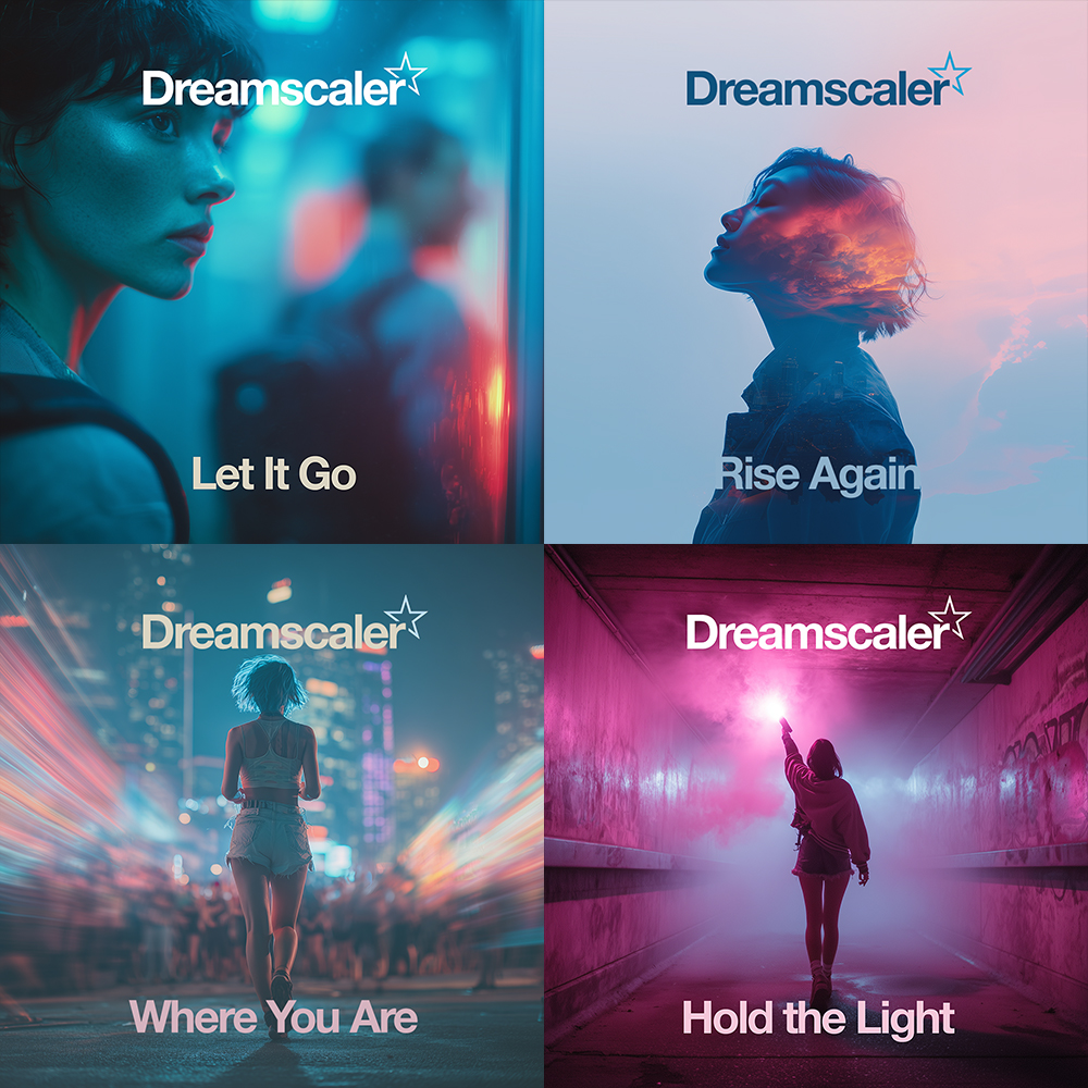 Dreamscaler 4 Singles Collage